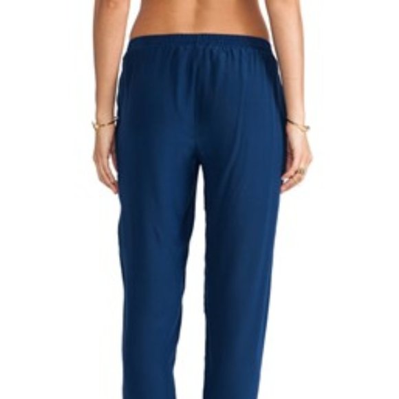 Amanda Upricard Silk Track Pants Size Small - Picture 3 of 7